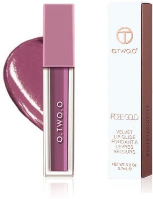 

O.TWO.O 9115 : Velvet Lips Glide Lipstick - Waterproof, Non-Stick, Soft Texture Velvet Matte, Highly Saturated, Highly Pigmented, Velvet Lip Gloss(9115A03, 5.7 ml)