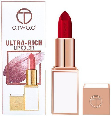 

O.TWO.O 9119 : Ultra Rich High Shine Lip Color- Moisturizing, Long Lasting, Waterproof, Kissproof, Softer Lipstick(9119A08)