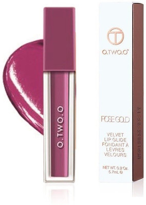 

O.TWO.O 9115 : Velvet Lips Glide Lipstick - Waterproof, Non-Stick, Soft Texture Velvet Matte, Highly Saturated, Highly Pigmented, Velvet Lip Gloss(9115A07)