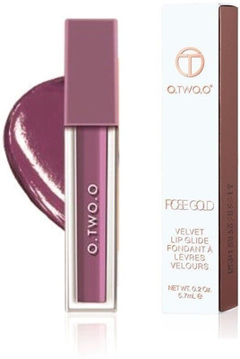 

O.TWO.O 9115 : Velvet Lips Glide Lipstick - Waterproof, Non-Stick, Soft Texture Velvet Matte, Highly Saturated, Highly Pigmented, Velvet Lip Gloss(9115A04)
