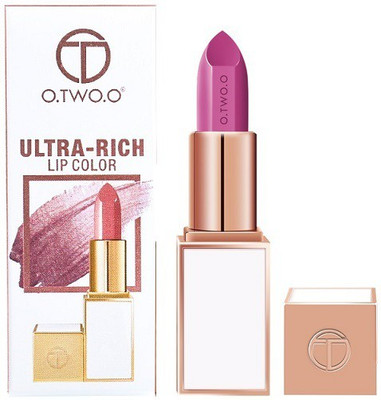 O.TWO.O 9119 : Ultra Rich High Shine Lip Color- Moisturizing, Long Lasting, Waterproof, Kissproof, Softer Lipstick(9119A15)