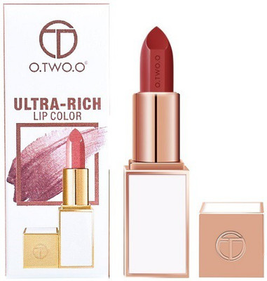 

O.TWO.O 9119 : Ultra Rich High Shine Lip Color- Moisturizing, Long Lasting, Waterproof, Kissproof, Softer Lipstick(9119A14)
