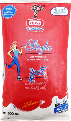 

Vijaya Style UHT Processed Double Toned Milk(500 ml)