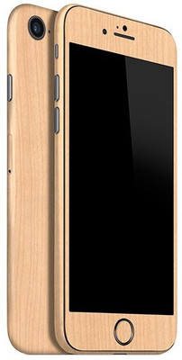 Orgic India Apple iPhone 8 Mobile Skin(Lite Wood)