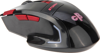 

Cosmic Byte Storm 8 Button 7 Color LED Wireless Optical Gaming Mouse(2.4GHz Wireless, Black/Red)