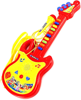 

SAISAN Musical Guitar with Microphone for kids Multicolor(Multicolor)