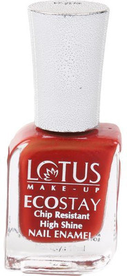 

Lotus Makeup Ecostay Hi Shine Nail Color Hot Crimson E5 Hot Crimson E5