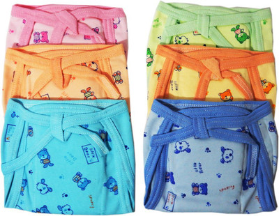 

Crack4Deal Traditional Baby Nappy-with Pad, Multicolor