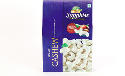 

SAPPHIRE JUMBO CASHEW SALTED Cashews(250 g, Vacuum Pack)