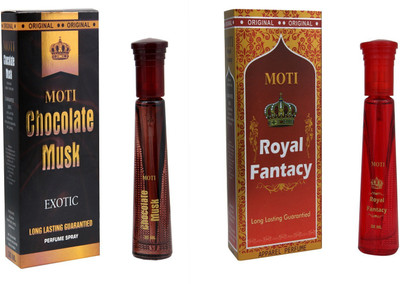 

moti Royal Fantacy Perfume ( 30 Ml ) + Chocolate Musk Perfume ( 30 Ml ) Eau de Parfum - 60 ml(For Men & Women)