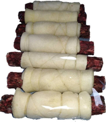 

Delicacy Pet Food & Supplies Hot Dog Mutton Red Pack of 5 Mutton Dog Chew(265 g, Pack of 5)