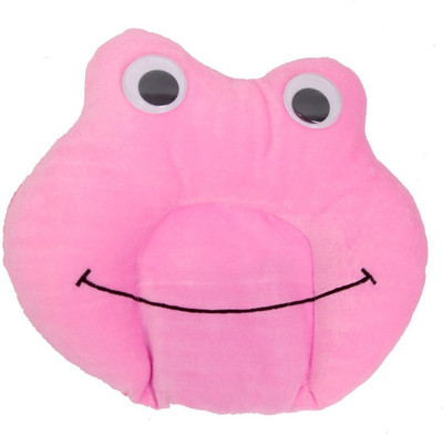 

Guru Kripa Baby Products Solid/Plain Baby Pillow(Pink)