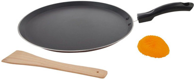 

buyer non stick dosa tawa Tawa 25 cm diameter(Aluminium, Non-stick), Maroon