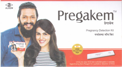 pregakem 1 pregnancy Kit Pregnancy Test Kit(1 Tests)