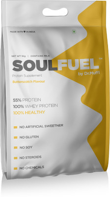 

SoulFuel by Dr Muffi B-01 Whey Protein(1 kg, Butterscotch)
