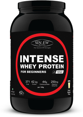 

Sinew Nutrition Intense Whey Protein for Beginner's, Protein Supplement Whey Protein(1 kg, Kesar Badam Pista)