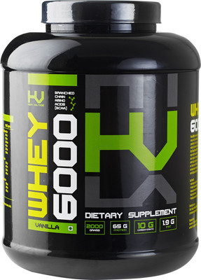 

High Voltage Whey 6000 2 Kg / 4.4 Lbs Vanilla Flavor Whey Protein(2 kg, Vanilla)