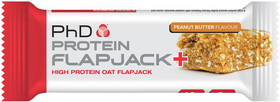 

PhD Protein Flapjack+ Peanut Butter - 75g Bar Protein Bars(75 g, NA)