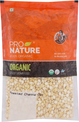 

Pro Nature Organic Roasted Chana Dal (Split, 500 g)
