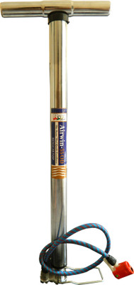 

Raj Airwin Chrome High Pressure Bicycle Pump(Silver)
