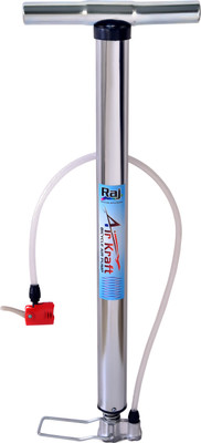 Raj AirkraftChrome39 Bicycle Pump(Silver)