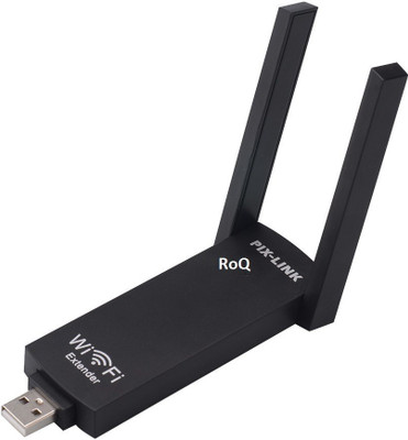 

ROQ Mini Portable Wirless USB WiFi Repeater Router(Black)