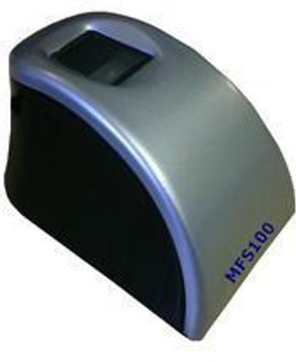 Velentron Optical sensor fingerprint/bio-metric scanner MFS100 Scanner(Silver,Black) at flipkart