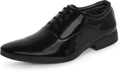 

BUWCH Formal Lace Up Shoe For Men Party Wear For Men(Black