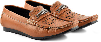 

Leathersofty Leathersofty Men stylish Loafer shoes Loafers For Men(Tan