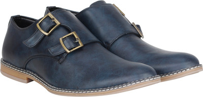 

Kraasa Young Series Monk Strap For Men(Navy