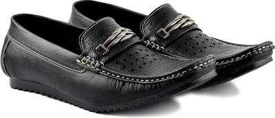 

Leathersofty Leathersofty Men stylish Loafer shoes Loafers For Men(Black