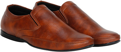 

Knot n Lace Corporate Slip On For Men(Tan