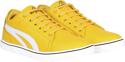 

Knight Ace Trendy Sneakers For Men(Yellow