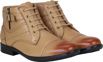 Kraasa Boots For Men(Beige
