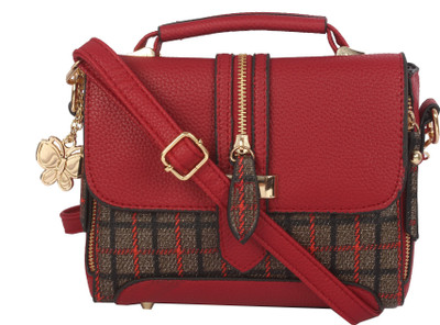 

Butterflies Women Evening/Party Multicolor PU Sling Bag
