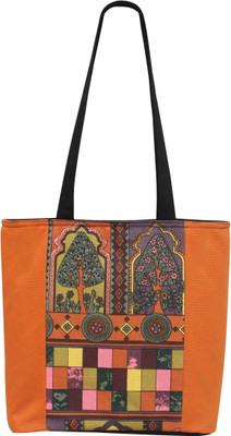 

Ryan Women Casual Multicolor Cotton Tote