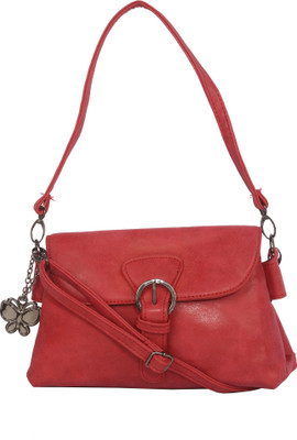 

Butterflies Women Casual, Evening/Party Red PU Sling Bag