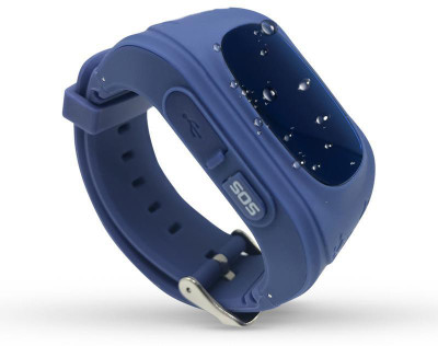 

MySecureKid MSK200 Kids Tracking Watch Kids GPS Watch Kids Safety Watch Kids Security Watch Android/Apple Mobile Compatible Two Way Communications 1 Year Warranty Smartwatch(Blue Strap Free Size)