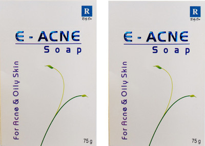

E ACNE SOAP 75 GM E ACNE SOAP(150 g, Pack of 2)