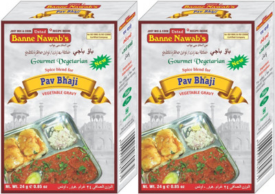 

Ustad Banne Nawab's PAV BHAJI - VEGETABLE GRAVY - 2 PACK(2 x 24 g)