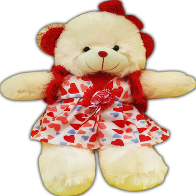 

Paris Gift Corner Cute Frocky - 13 inch(Red)