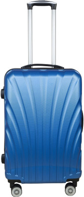 

3g 8016 Combact Series Blue Hard Sided Travel trolley Suitcase 65 cms/  inch Check-in Luggage -  inch(Blue