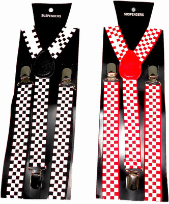 

Oxytrends Y- Back Suspenders for Men, Boys(Multicolor)