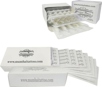 

Mumbai Tattoo 14RS,14RT & 14 RL,14RT Disposable Round Shader, Round Liner Tattoo Needles(Pack of 50)