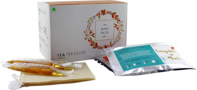 

TeaTreasure Jasmine White Tea Sample Mini - Pack | Assorted White Tea(30 g, Box)