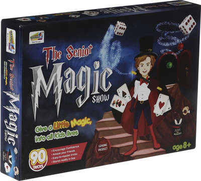 

Mansaji Facinating Magic kit with 90 tricks 90 Magic Tricks(Age: 8)