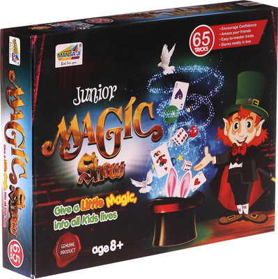 Mansaji Fascinating Magic Kit 65 Magic Tricks(Age: 8)