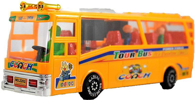 

SR Toys Luxurious Tour and Travel Bus(Yellow)