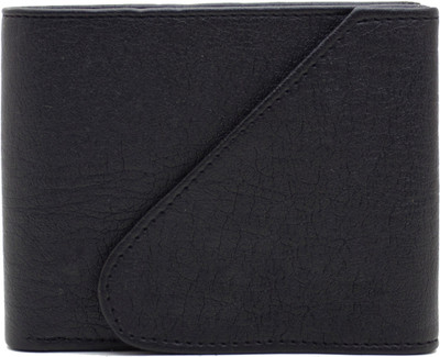 

NiETz Men Black Artificial Leather Wallet(5 Card Slots)
