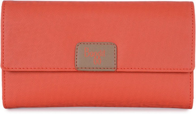 

Baggit Women Casual Orange Artificial Leather Wallet(8 Card Slots), Tomato